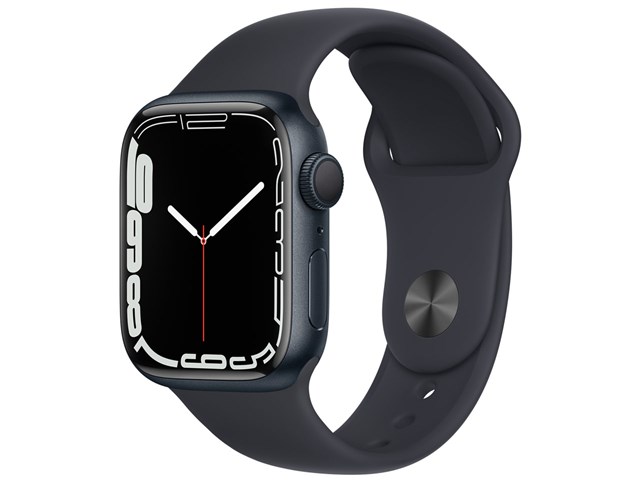 Apple Watch 7 GPS 41mm ミッドナイト 本体 最大容量96