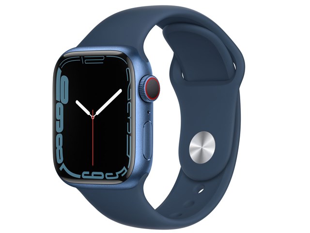 Apple Watch Series 7 GPS+Cellularモデル 41mm MKHU3J/A [アビス