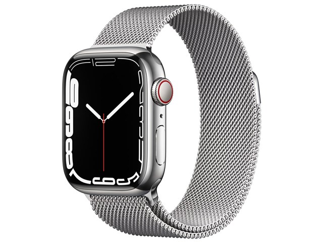 Apple Watch Series 7 GPS+Cellularモデル mm MKHX3J/A [シルバー