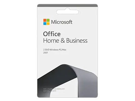 Microsoft Office Home ＆ Business 2021 POSAカード版 永続版の通販 ...