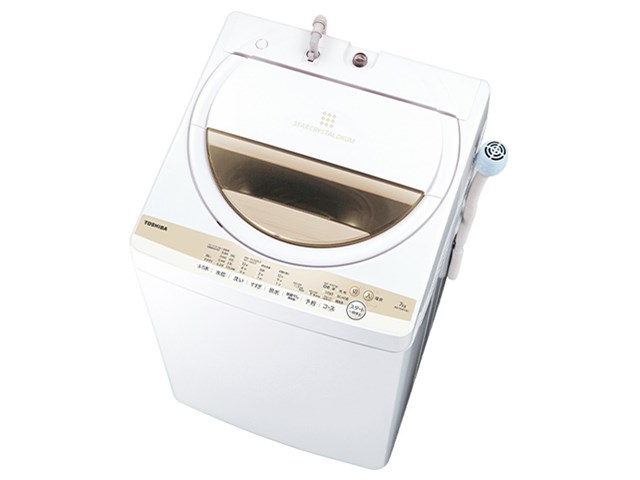 東芝【TOSHIBA】7kg 全自動洗濯機 グランホワイト AW-7GM1-W ...