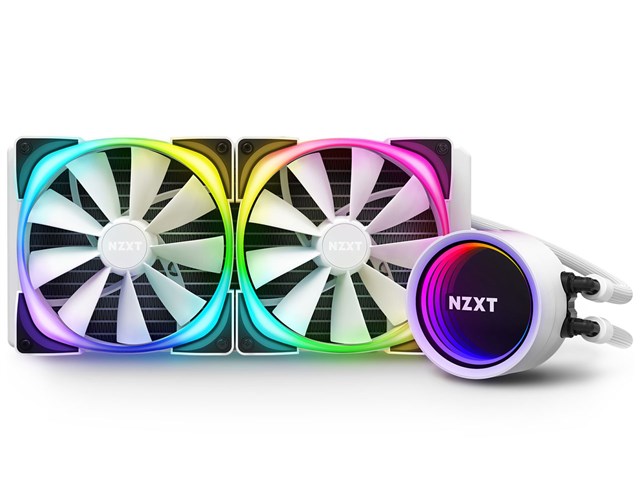 NZXT KRAKEN X63 ホワイト 簡易水冷CPUクーラー RGB対応 280mm RL