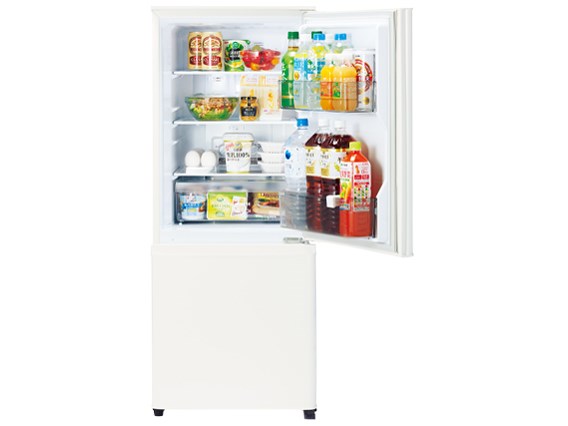 MR-P15G-W 三菱電機 2ドア冷凍冷蔵庫146L マットホワイトの通販なら 