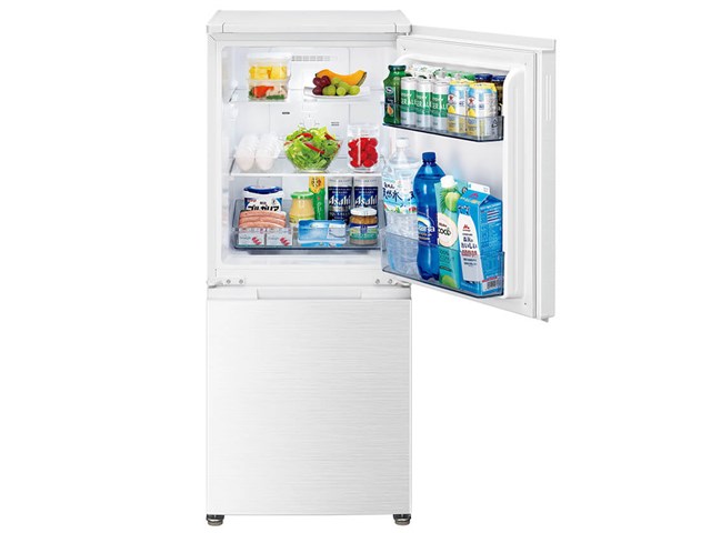 冷蔵庫SJ-D15H-W 152Lつけかえどっちもドア 2ドア
