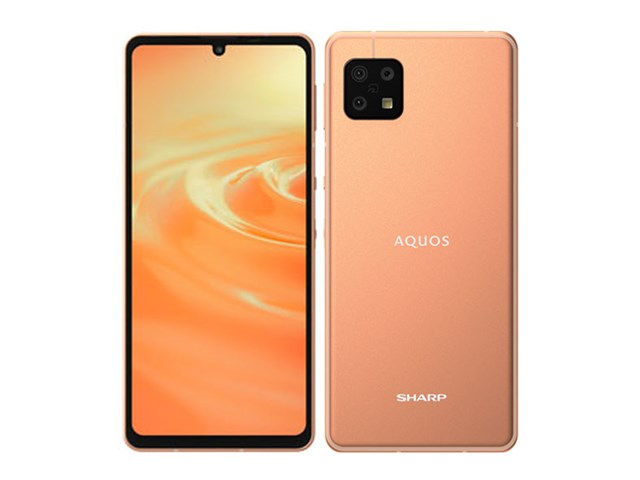 新品」SIMフリー SHARP AQUOS sense6 SH-M19 4GB/64GB ライトカッパー