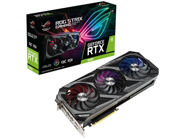 新品」ASUS ROG-STRIX-RTX3080-O12G-GAMING [PCIExp 12GB