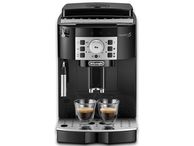 デロンギ マグニフィカS 全自動コーヒーマシン ブラック コーヒー