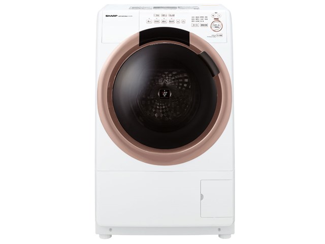 SHARP ドラム式電気洗濯機乾燥機　ES-S7G-NL ピンク ES-S7G-NL [ピンクゴールド]の通販なら: BIGBANG [Kaago(カーゴ)]