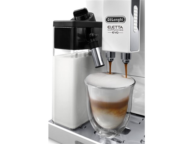デロンギ エレッタ カプチーノ イーヴォ ECAM46860Wの通販なら: デジ