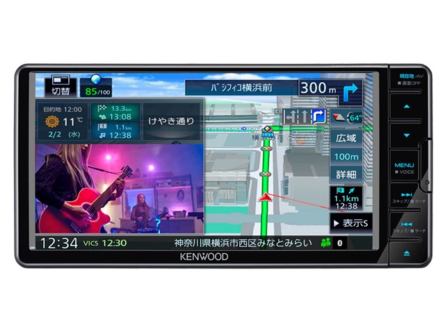 彩速ナビ MDV-D709BTWの通販なら: あるYAN PLUS [Kaago(カーゴ)]