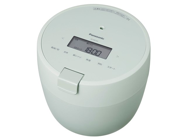 パナソニック【Panasonic】5合炊き 圧力IHジャー炊飯器 グリーン SR