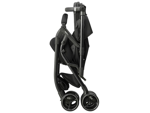 アップリカ A型ベビーカー オプティアクッショングレイス オニキスブラック　美品 Aprica アップリカ オプティア クッション グレイス （オニキス