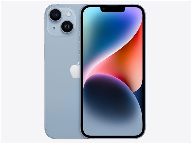 新品] iPhone 14 128GB ブルー SIMフリー [MPVJ3J/A]の通販なら