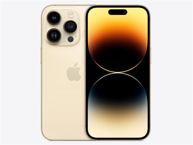 iPhone 14 Pro 1TB SIMフリー [ゴールド] (SIMフリー) MQ2U3J/Aの通販