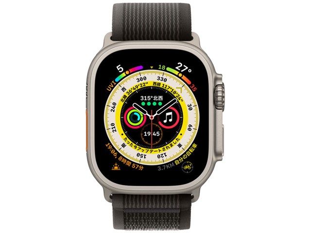 Apple Watch Ultra GPS+Cellularモデル 49mm MQFW3J/A [ブラック