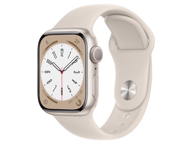 Apple Watch Series 8 GPSモデル 41mm MNP63J/A [スターライトスポーツ  
