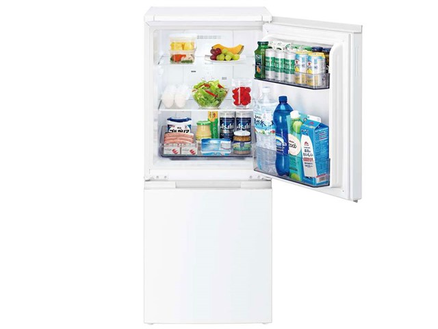 SHARP（シャープ）冷蔵庫 SJ-D15J-W 152L つけかえどっちもドア シャープ【SHARP】152L 冷蔵庫 つけかえどっちもドア マットホワイト