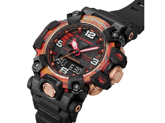 G-SHOCK 40th Anniversary Flare Red マスター オブ G マッドマスター