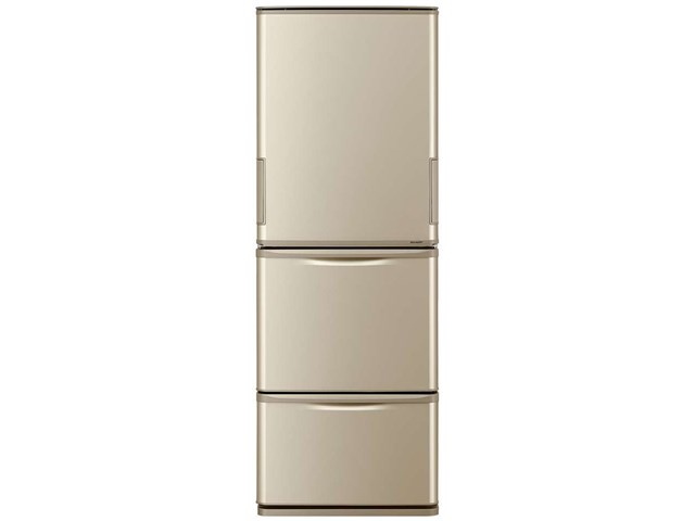 シャープ SHARP 冷蔵庫 マットシャンパン 350L SJ-W357J-Nの通販なら 