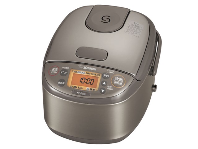 ZOJIRUSHI 象印 極め炊き NP-GL05-XT IH炊飯ジャー 3合炊き ステンレス ...