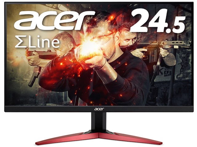 Acer エイサー SigmaLine KG1 24.5インチ ブラック VA非光沢