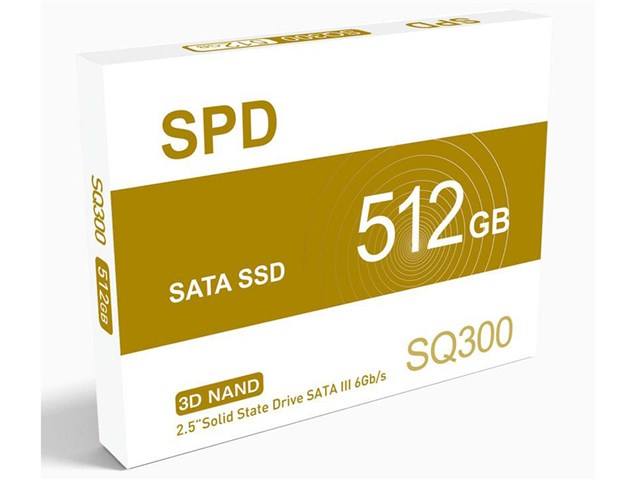 SPD 内蔵型SSD 512GB 2.5インチ 7mm SATAIII 6Gb/s 550MB/s 3D NAND