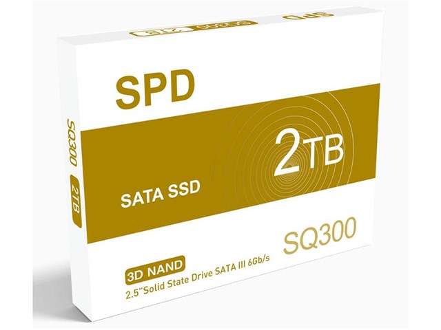 SPD 内蔵型SSD 2TB 2.5インチ 7mm SATAIII 6Gb/s 550MB/s 3D NAND採用