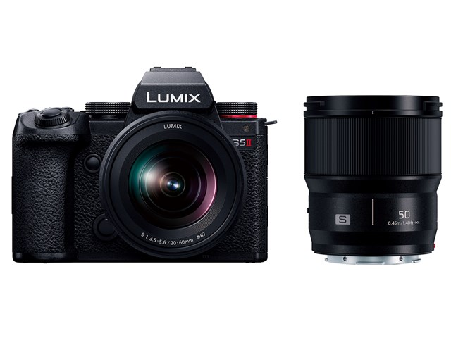 LUMIX DC-S5M2W ダブルレンズキット パナソニック デジタル一眼レフ