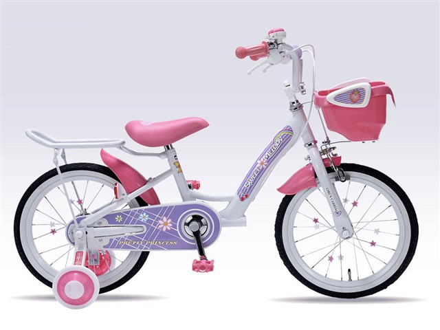 MYPALLAS MD-12-LA (ラベンダー) 子供用自転車 16インチ 補助輪付