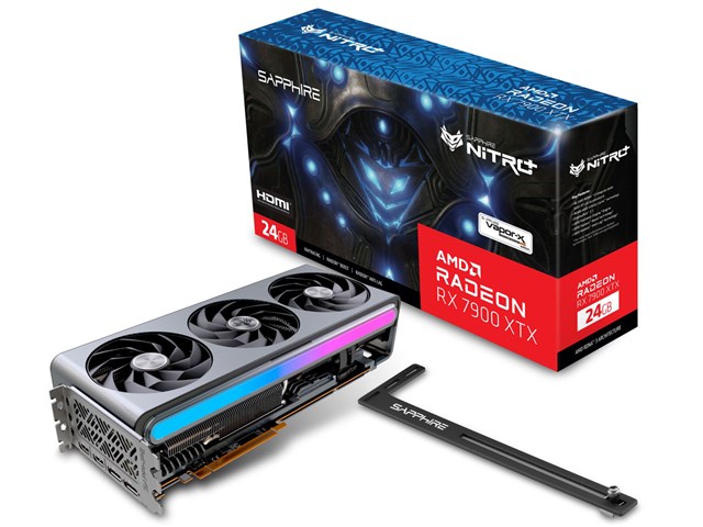 SAPPHIRE NITRO+ Radeon RX 7900 XTX GAMING OC VAPOR-X 24GB GDDR6 