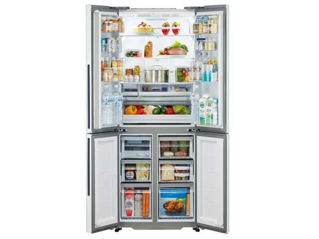 AQUA 冷蔵庫 AQR-TZ42N-S [サテンシルバー]の通販なら: デジタルラボ