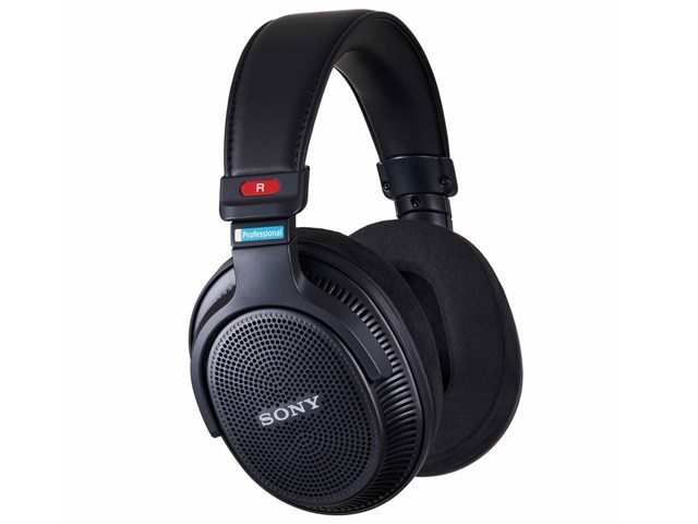 ソニー【SONY】モニターヘッドホン ブラック MDR-MV1☆【プロ