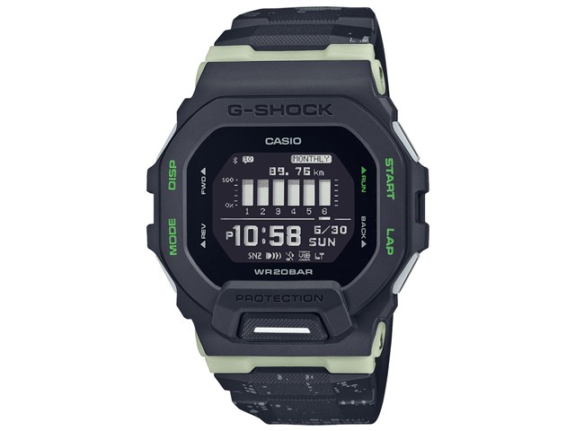 カシオ【国内正規品】CASIO G-SHOCK デジタル腕時計 G-SQUAD スマート