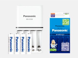 パナソニック【単3形eneloop(BK-3MCD)×4本付】単3形 エネループ 4本付