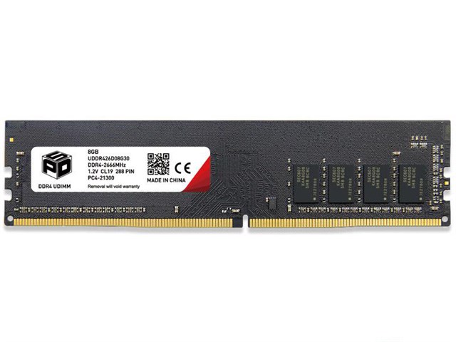 デスクトップPC用メモリ SPD DDR4-2666 PC4-21300 DIMM 8GB(8GBx1枚