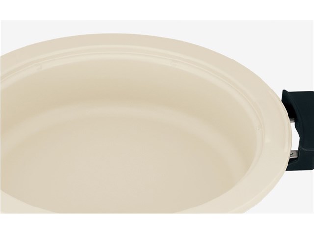 象印【ZOJIRUSHI】グリルなべ あじまる 3枚タイプ ブラック 土鍋風なべ