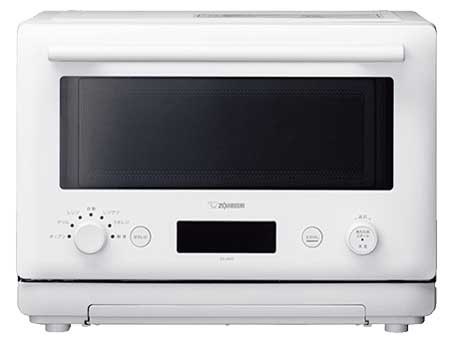 象印 ZOJIRUSHI EVERINO ホワイト オーブンレンジ 23L 時短 手軽 角皿