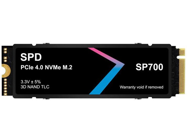 SPD PCIe Gen4x4 NVMe M.2 SSD 2TB - PCパーツ