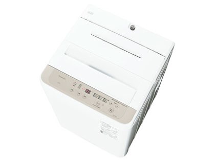パナソニック【Panasonic】洗濯6kg 全自動洗濯機 Ｆシリーズ エクリュ