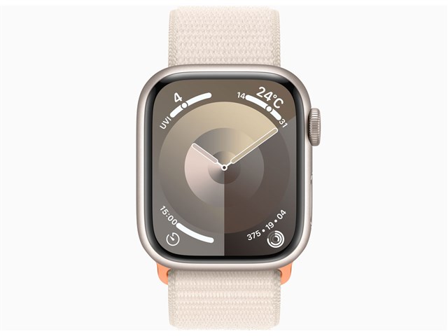 Apple Watch Series 9 GPSモデル 41mm MR8V3J/A [スターライト Apple Watch Series 9 GPSモデル 41mm MR8V3J/A [スターライト