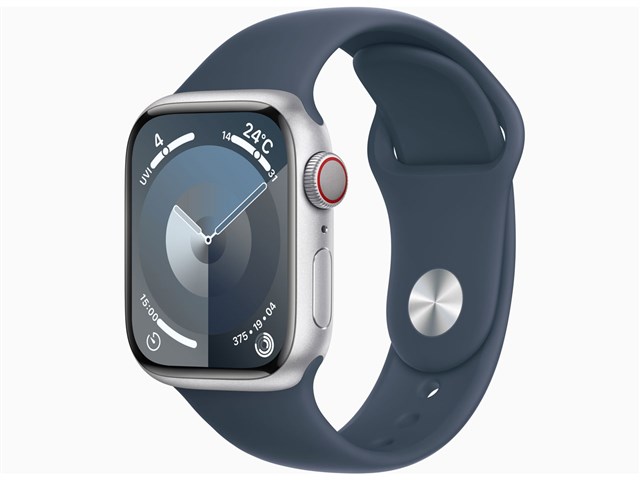 新品未開封」Apple Watch Series 9 GPS+Cellularモデル 41mm MRHV3J/A  [シルバー/ストームブルースポーツバンド S/M]の通販なら: アキバ問屋市場 [Kaago(カーゴ)]