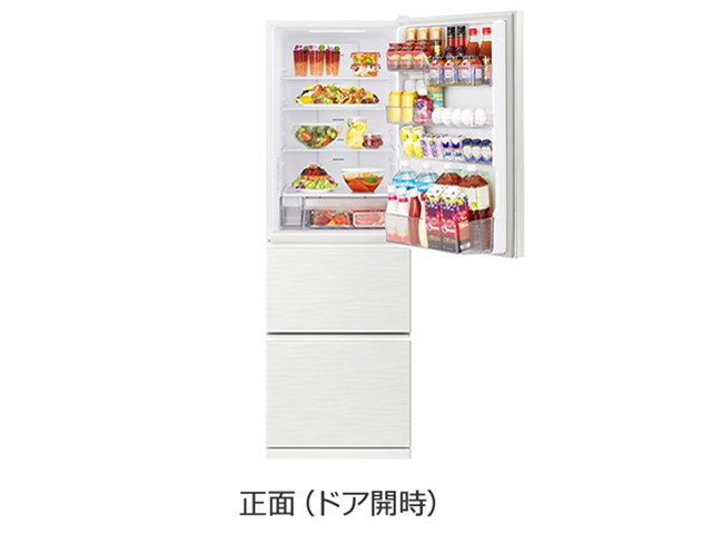 日立 冷蔵庫 R-V38TV(W) [ピュアホワイト]の通販なら: デジタルラボ