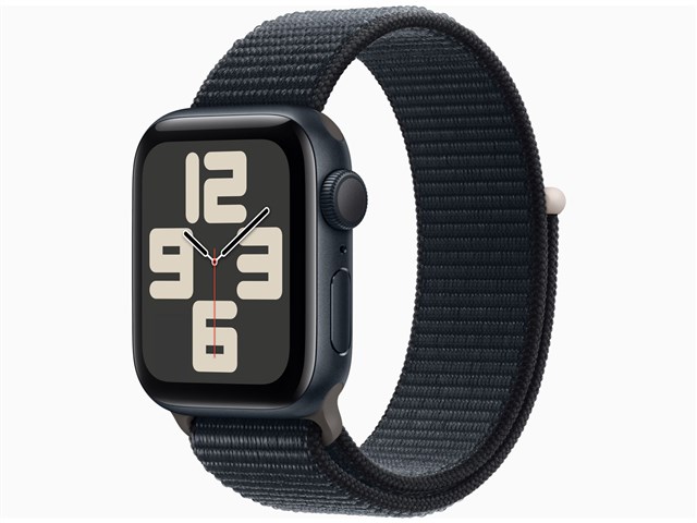 国産得価Apple Watch SE 第二世代 GPSモデル 40mm ミッドナイト Apple Watch本体