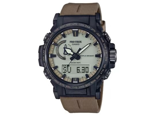 カシオ【国内正規品】CASIO PRO TREK 電波ソーラー腕時計 PRW-61LD-5JF 