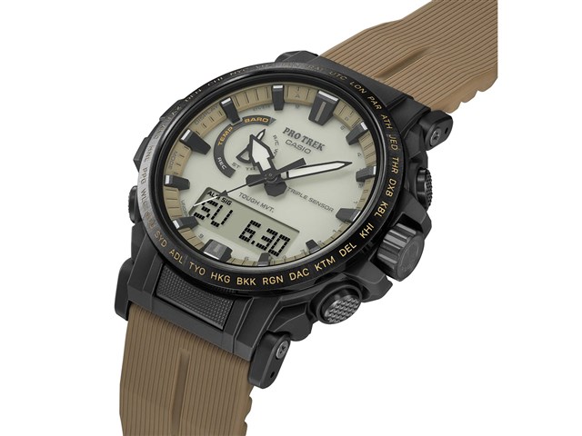 カシオ【国内正規品】CASIO PRO TREK 電波ソーラー腕時計 PRW-61LD-5JF 