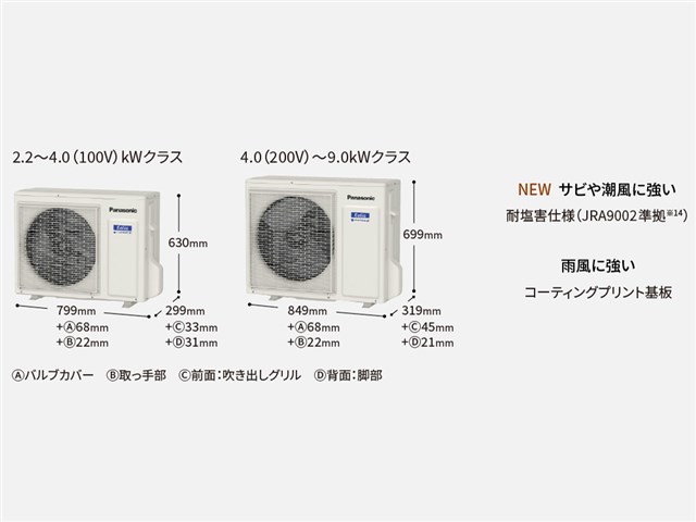 パナソニック【Panasonic】2.5k ルームエアコン エオリア Xシリーズ 2024年モデル クリスタルホワイト ハイグレードモデル  CS-X254D-W【おもに8畳用】の通販なら: 家電のSAKURAchacha [Kaago(カーゴ)]