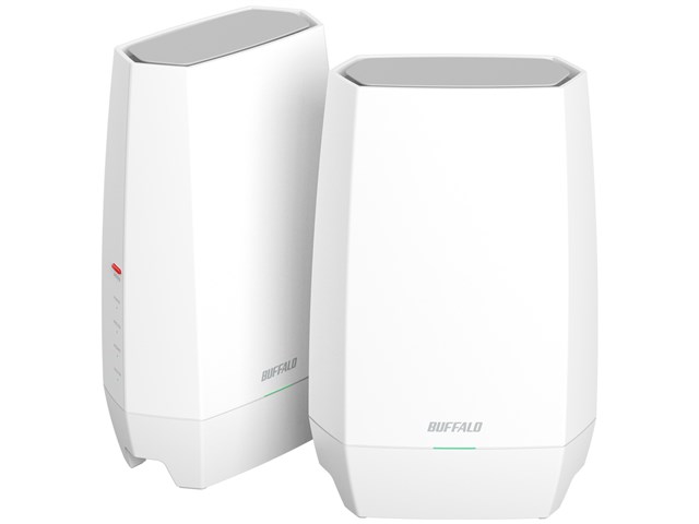BUFFALO WNR-5400XE6P/2S 無線ルーター EasyMeshペアリング済み2台