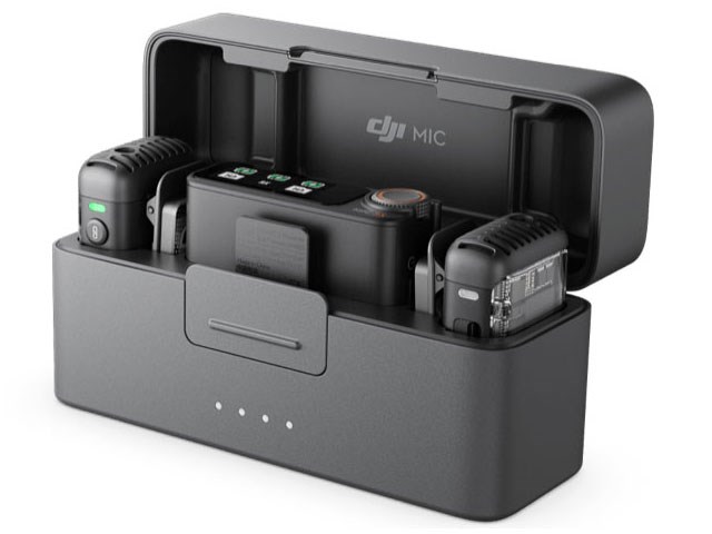 DJI MIC 2 (トランスミッターx2+レシーバーx1+充電ケース DJI MIC 2 (トランスミッターx2+レシーバーx1+充電ケース