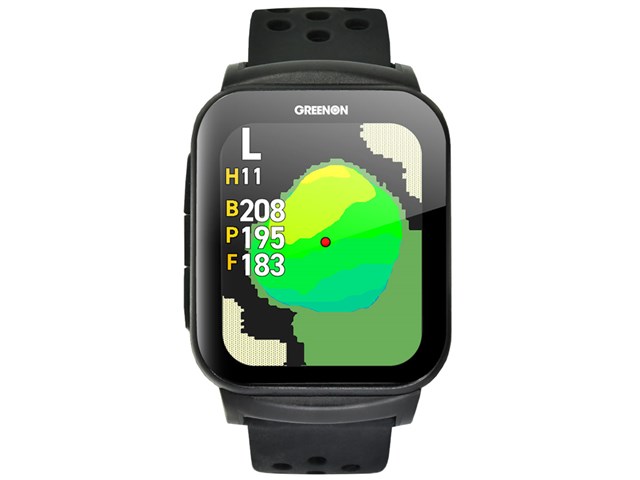 ザ・ゴルフウォッチ GS501 [ブラック]の通販なら: Fresh shop [Kaago