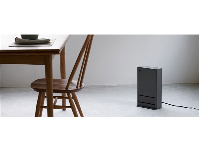 パナソニック【Panasonic】セラミックファンヒーター グレー ナノイーX